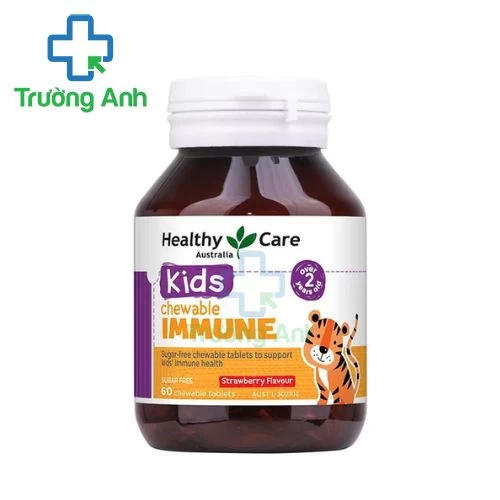 Healthy Care Kids Chewable Immune - Viên nhai tăng sức đề kháng